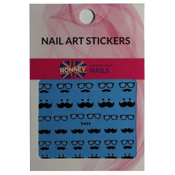 RONNEY - Naklejki wodne na paznokcie NAILART STICKERS RN 224    !